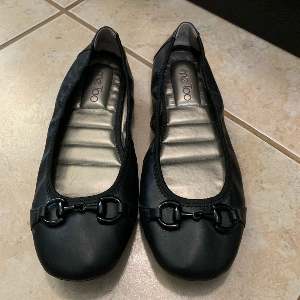 Me too black flats